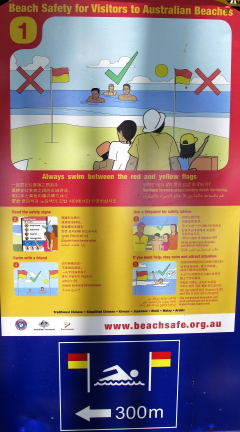 Australian uimarantojen ohjeet