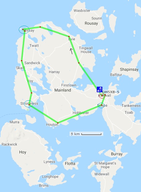 Ajantappokierros aiemmin ajetulla reitill&auml;